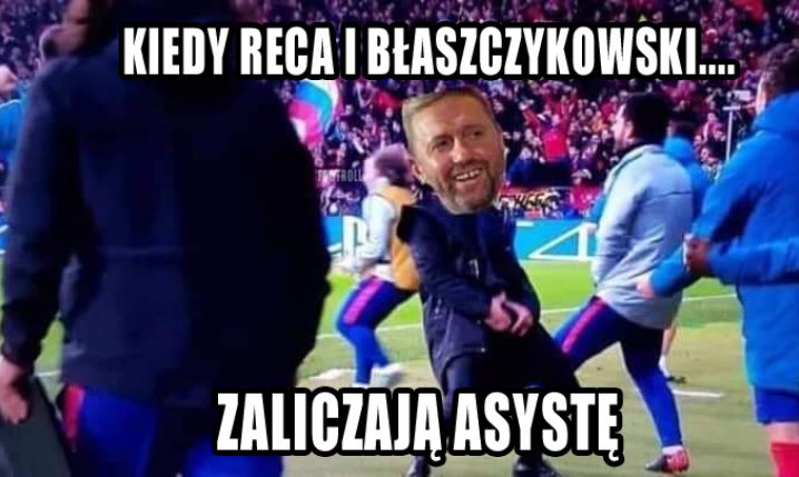 Reakcja Brzęczka na asyste Recy i Błaszczykowskiego! :D